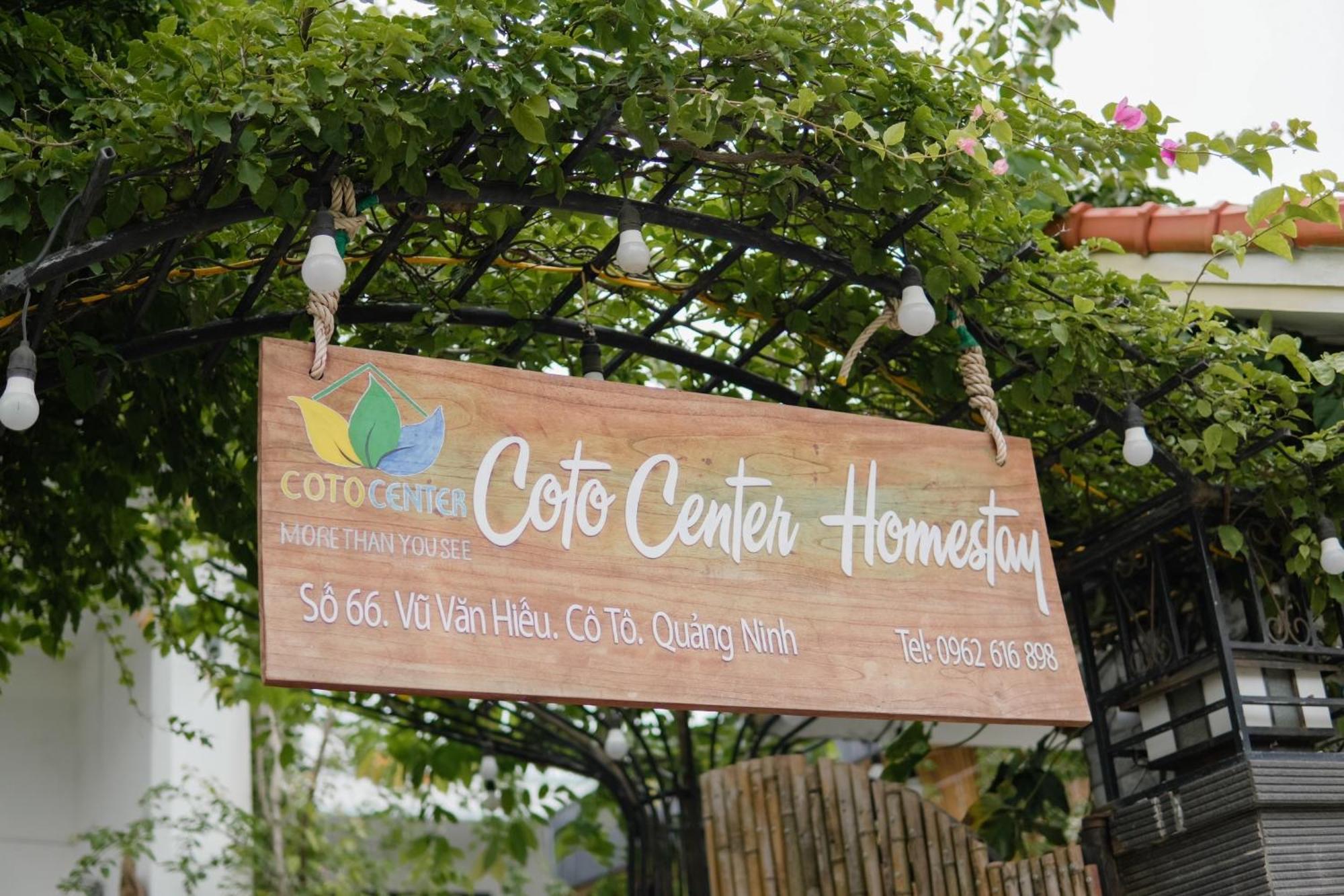 Coto Center Homestay Đảo Cô Tô Ngoại thất bức ảnh